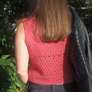 Kit Chaleco "Vero" de Estefania Cubiña - @knitcubi