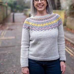 Kit "FITU SWEATER" diseño Belén Fernández (@tejereningles)