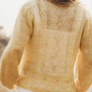 Kit "Heaven Cardigan" diseño de Pope Vergara