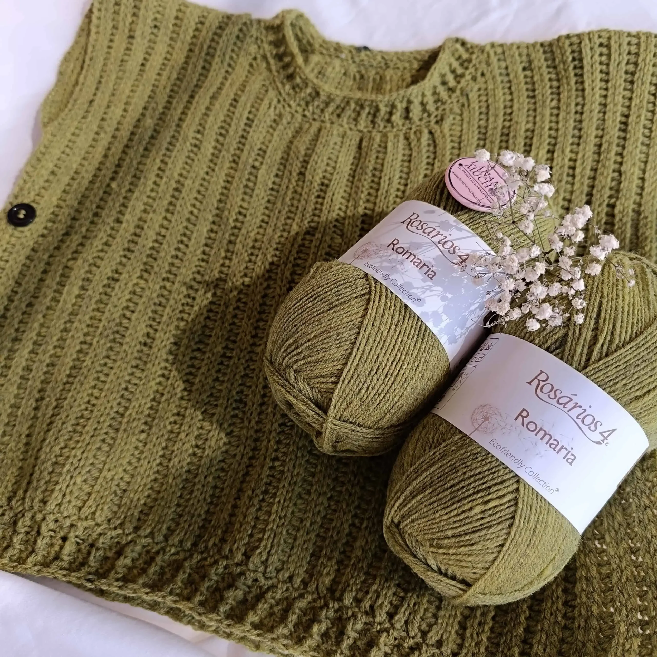Kit Chaleco Nuni Eco Green @withlovebylasnunis - Imagen 3