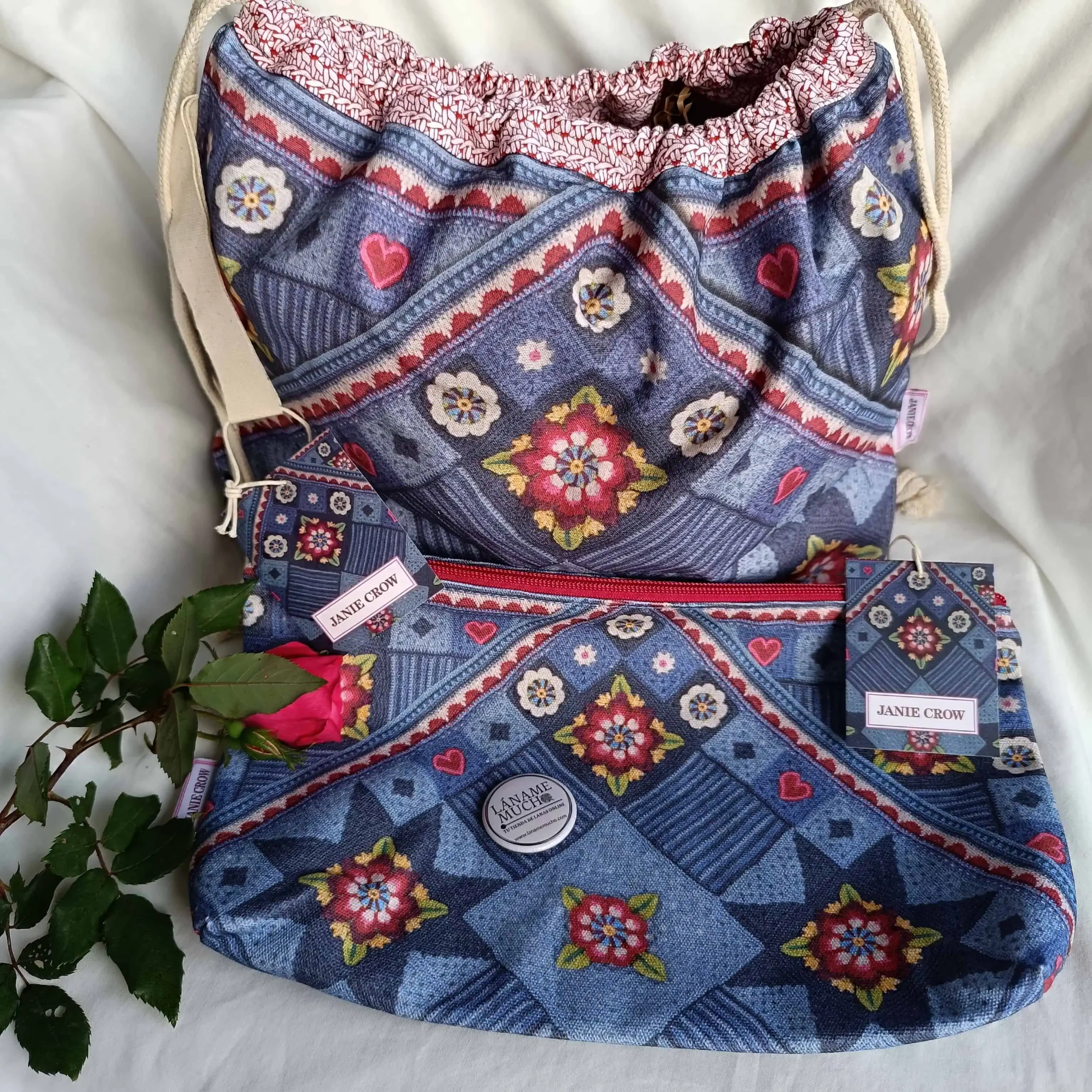EMMA BALL Bolsa de Proyecto "Indigo Dreams". - Imagen 3