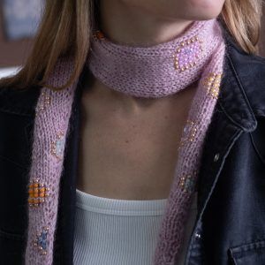 KIT "Paint with Beads Scarf" by Pope Vergara (opción Camwool)