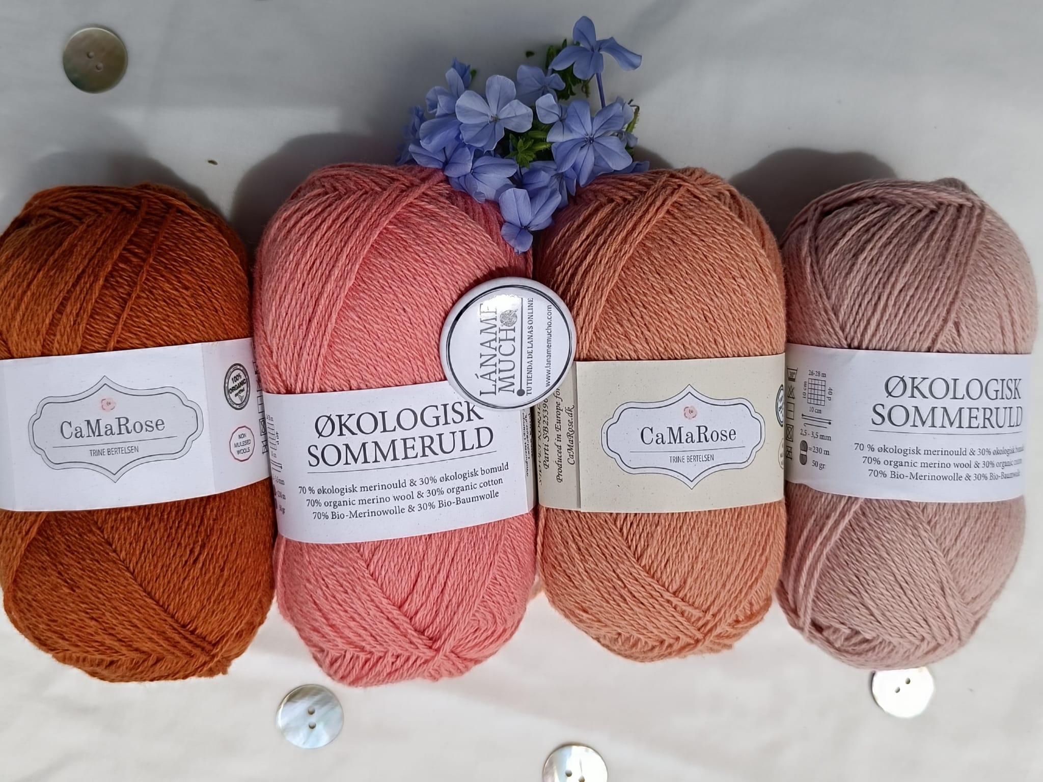 Kit LILLESOL Isabell Kraemer - Okologisk Sommeruld - Imagen 11