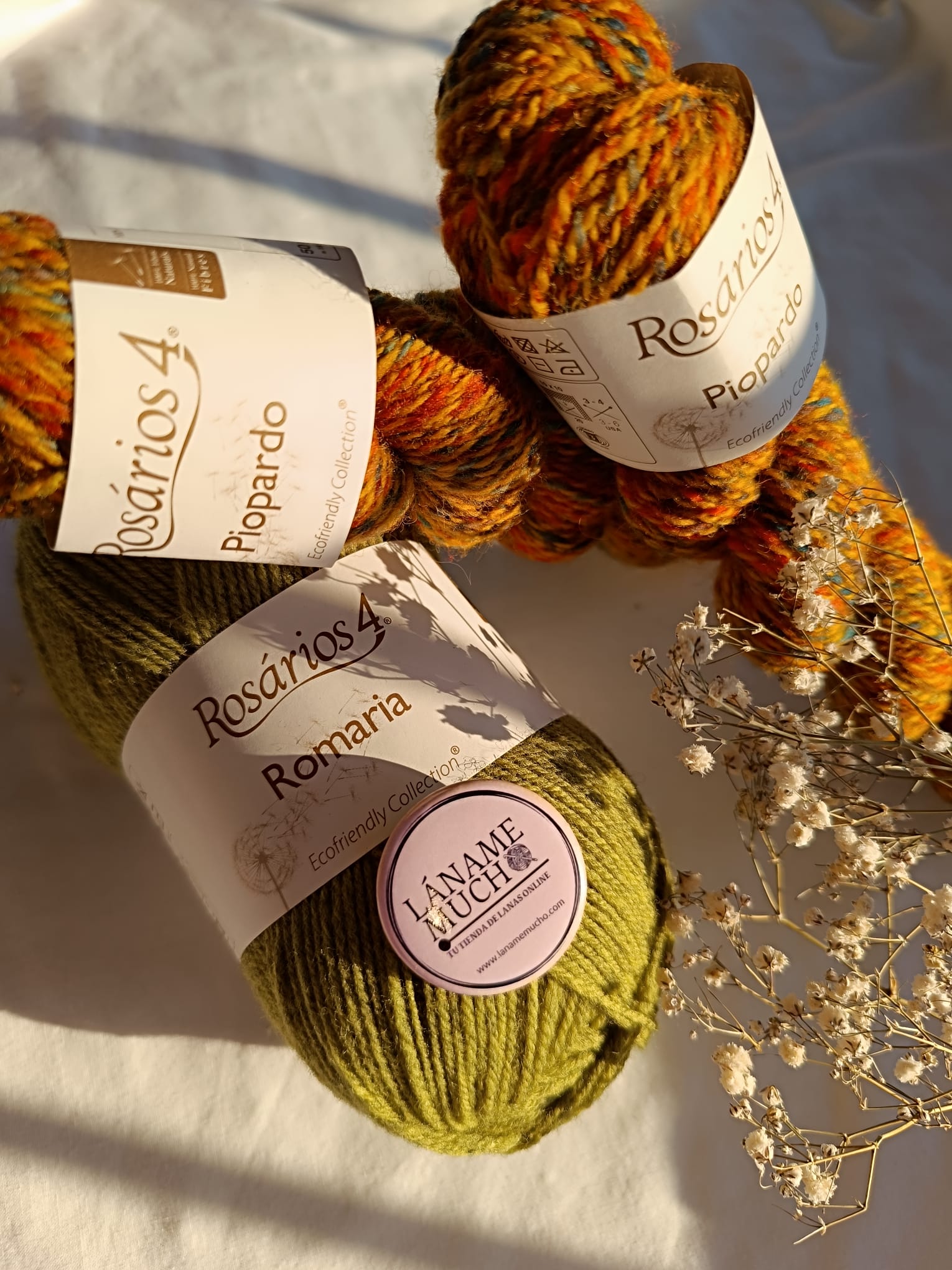 Kit "Conjunto Snowflake" diseño de @angie_knits_ - Imagen 14