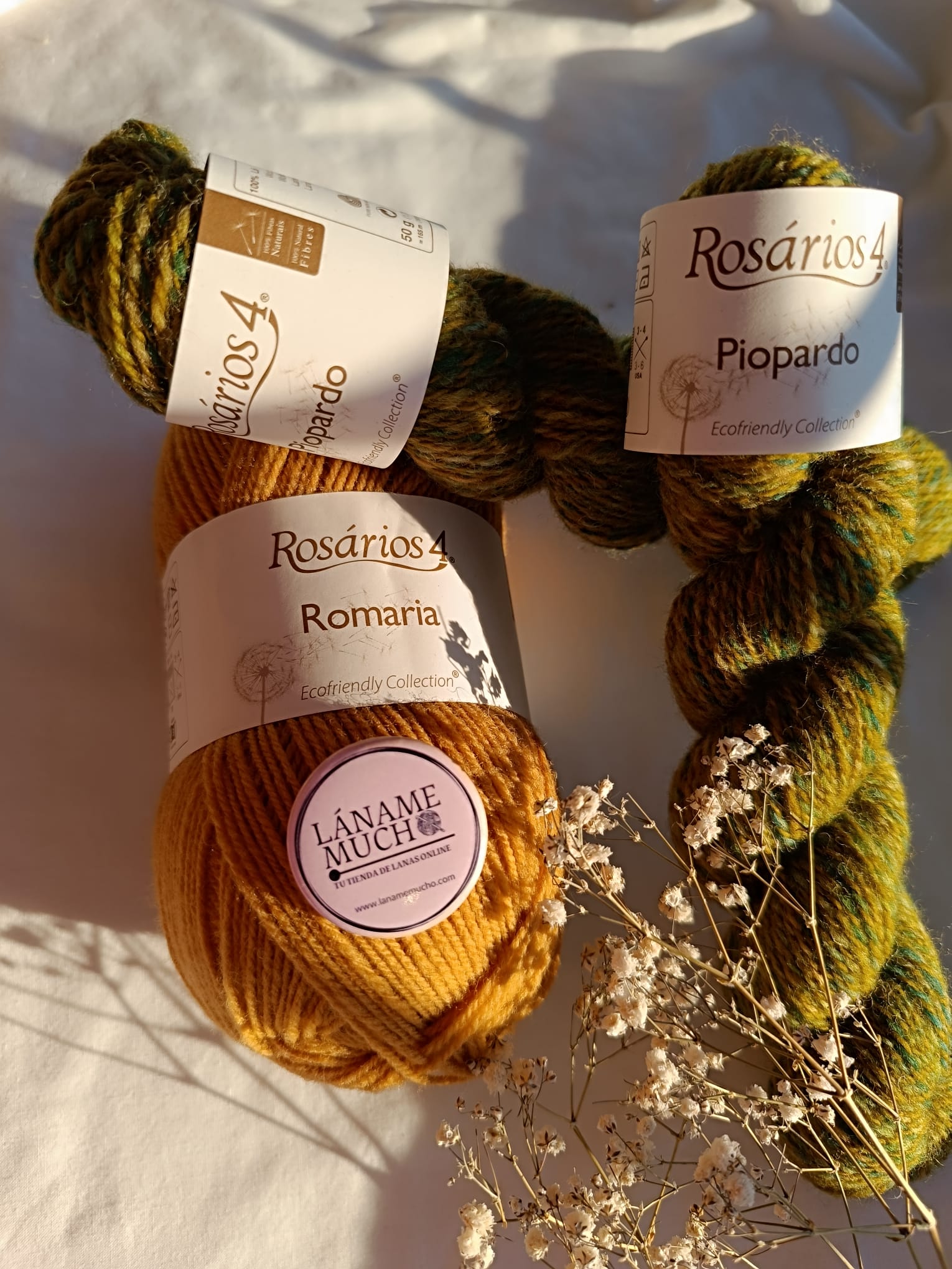 Kit "Conjunto Snowflake" diseño de @angie_knits_ - Imagen 11