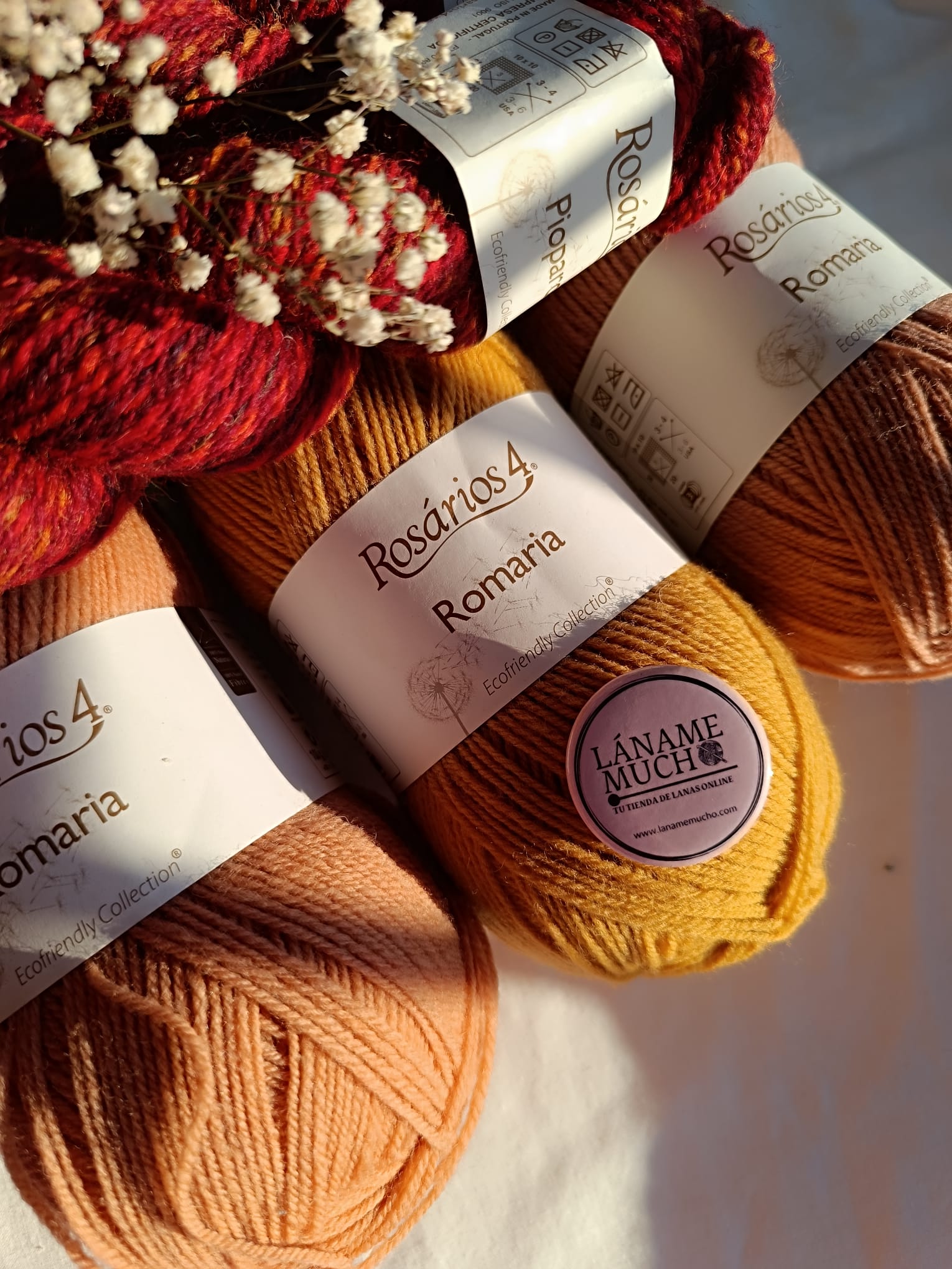 Kit "Conjunto Snowflake" diseño de @angie_knits_ - Imagen 13