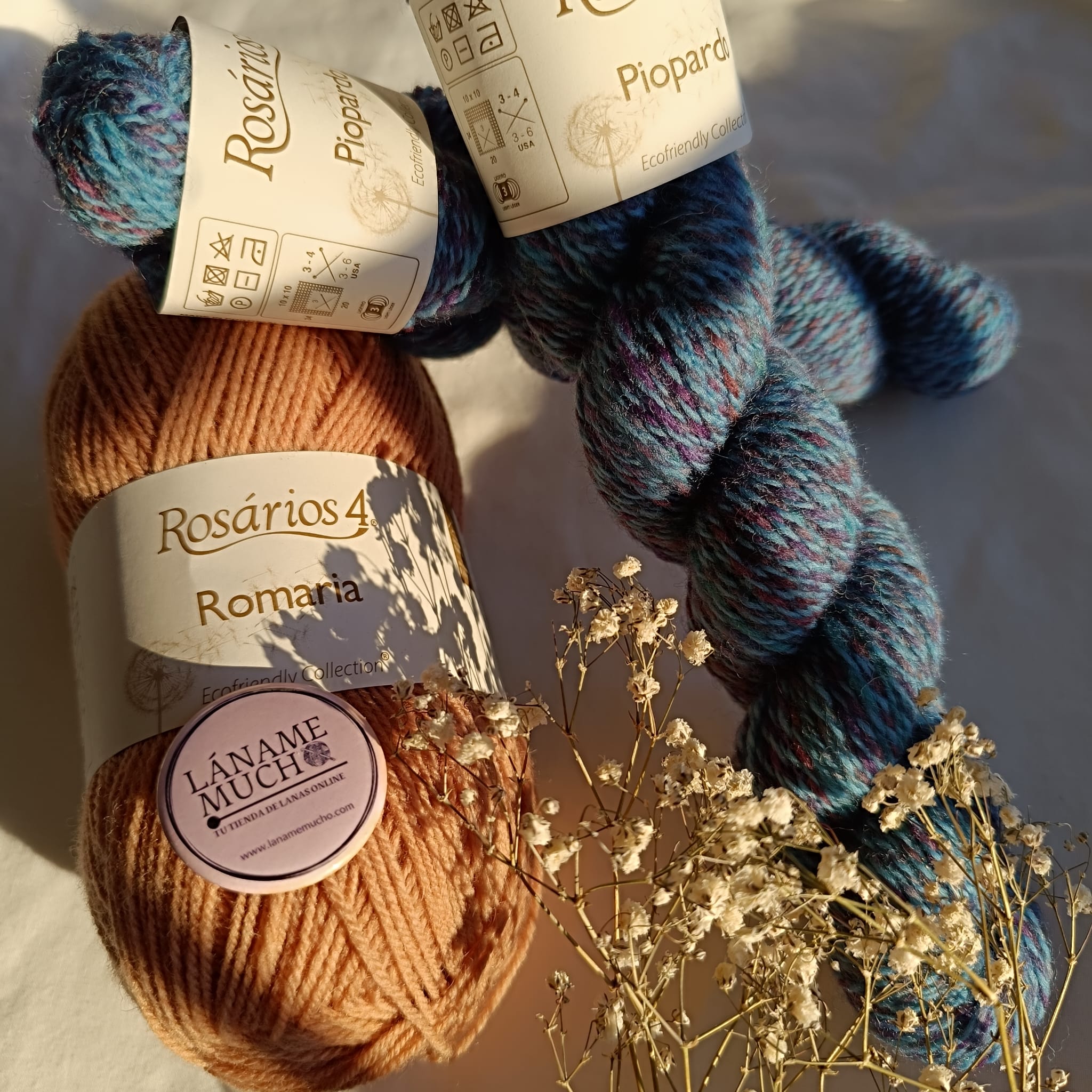 Kit "Conjunto Snowflake" diseño de @angie_knits_ - Imagen 12