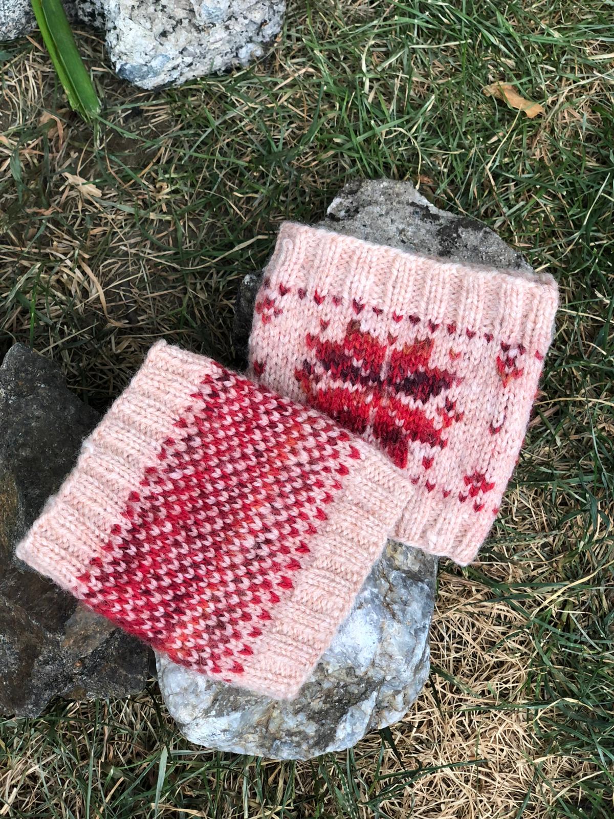 Kit "Conjunto Snowflake" diseño de @angie_knits_ (Camwool) - Imagen 4