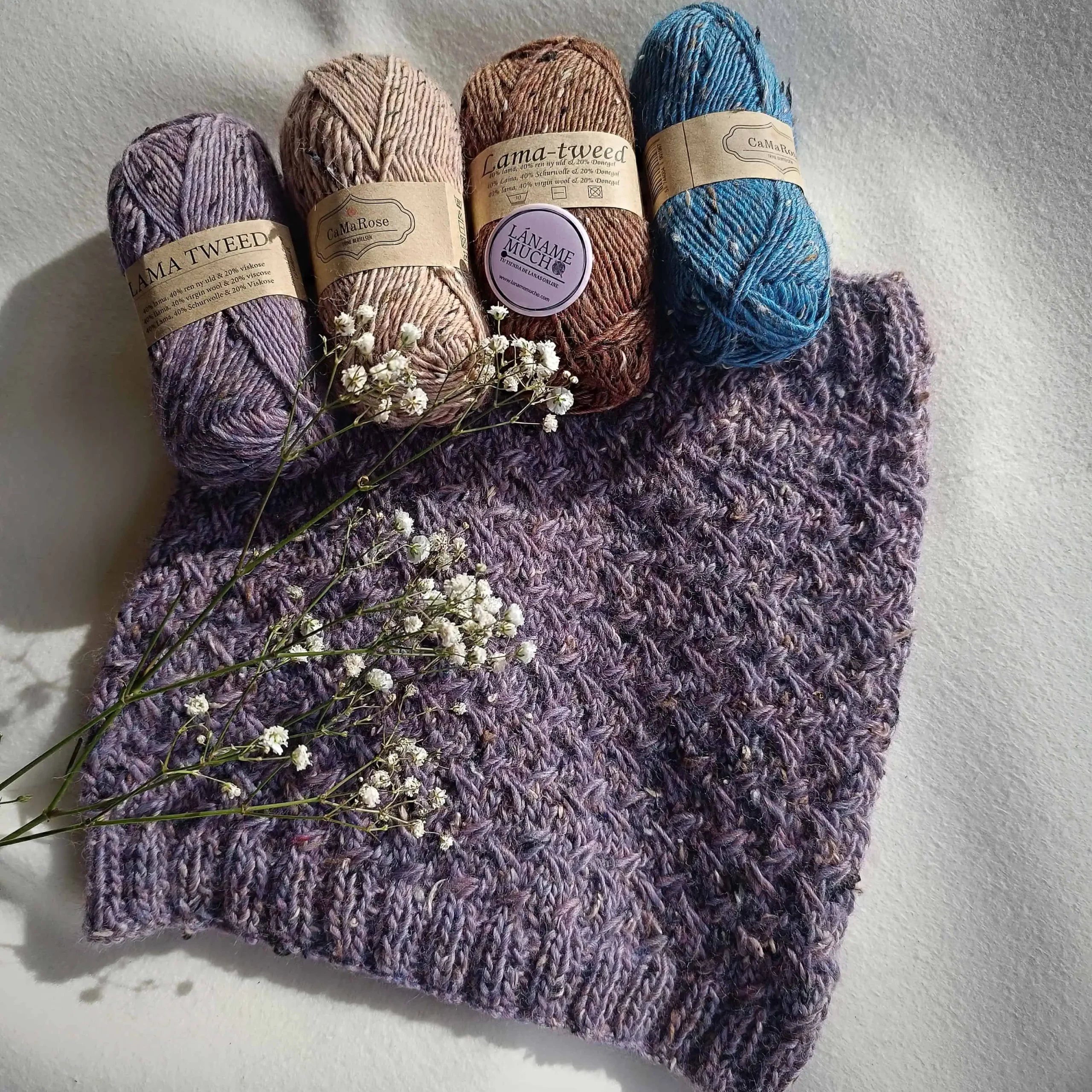 Kit "Cuello Paciencia " @mar_de_ovillos - Imagen 3