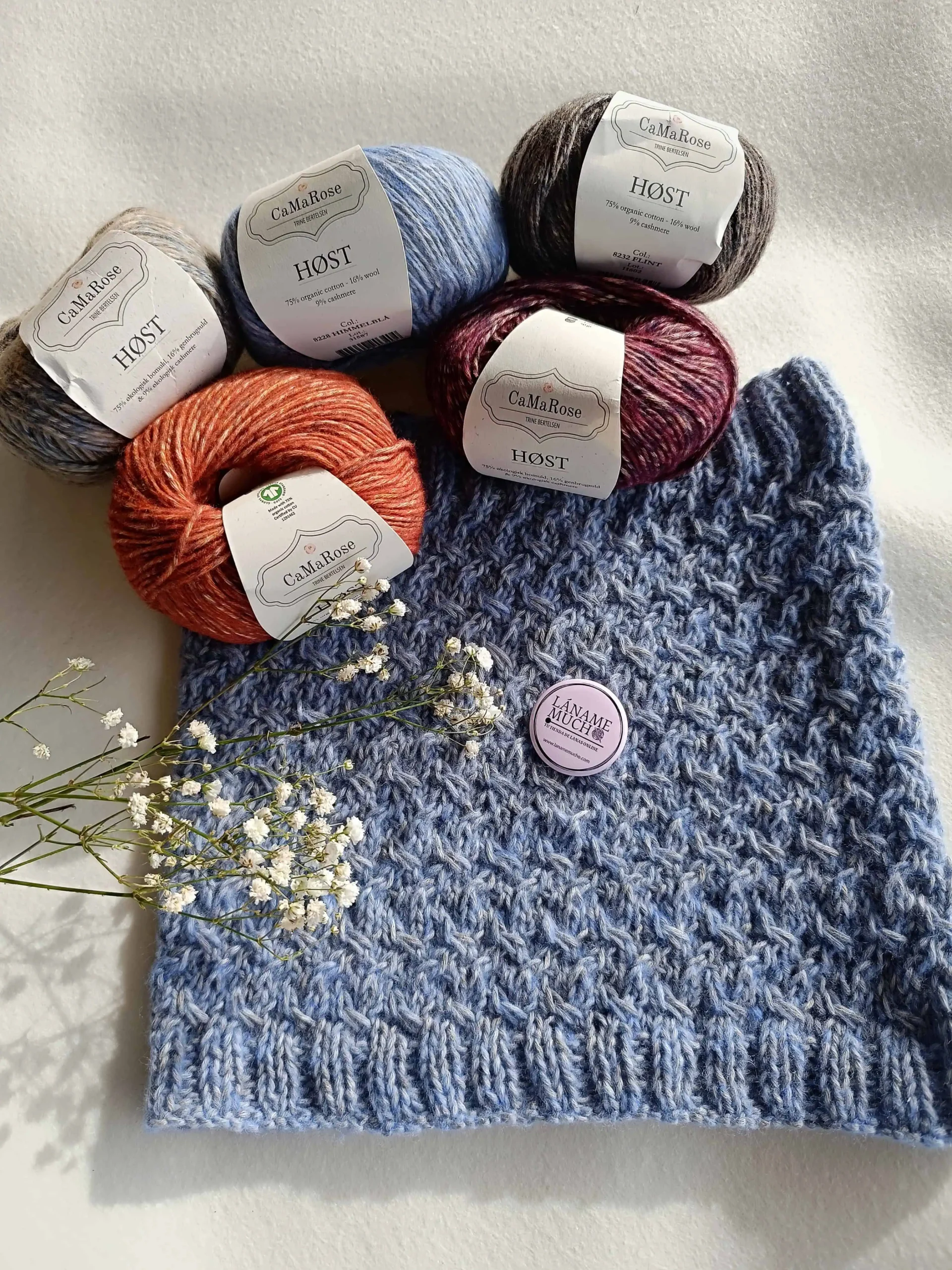 Kit "Cuello Paciencia " @mar_de_ovillos - Imagen 6