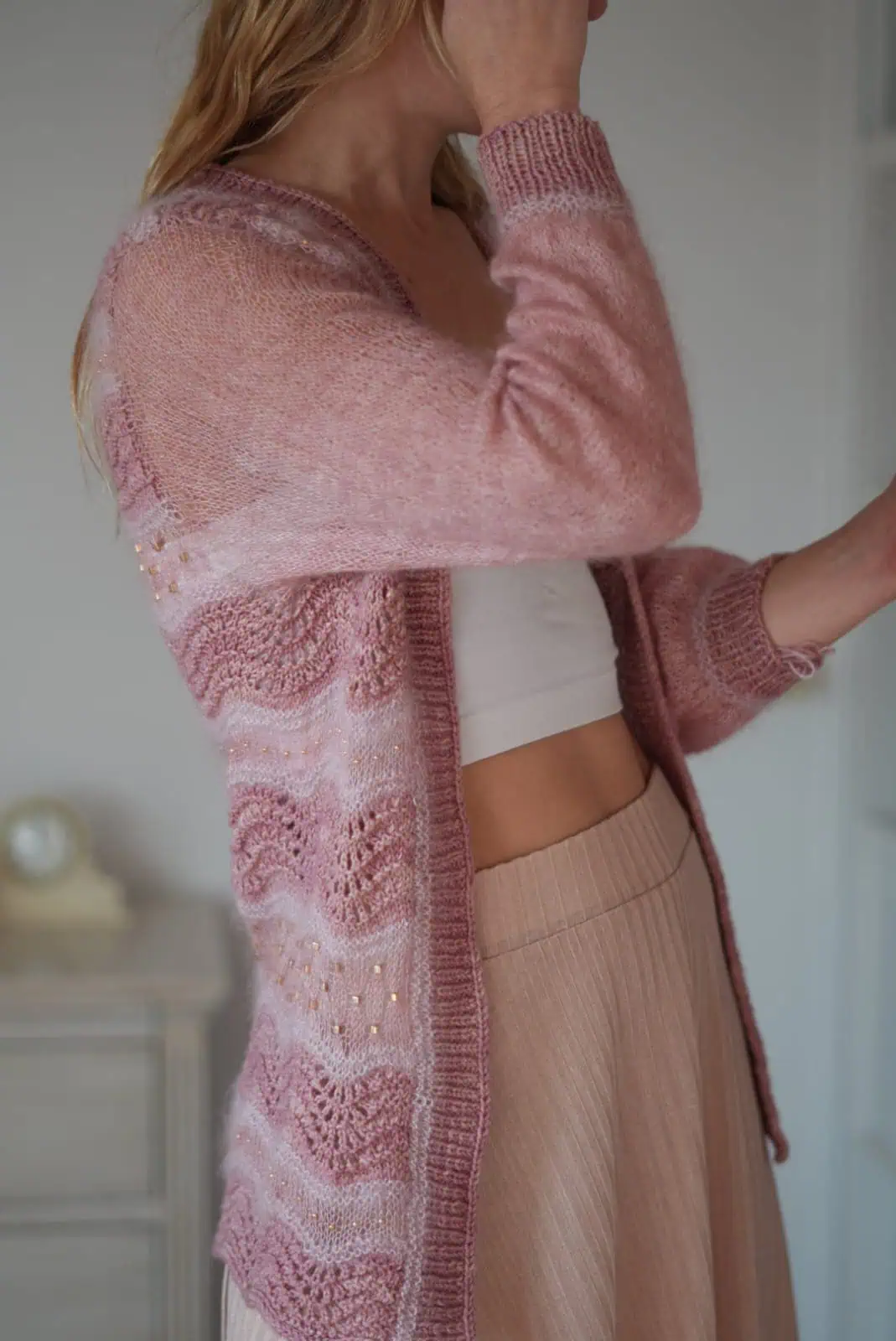 Kit "Elegant Cardigan" de Pope Vergara - Imagen 3