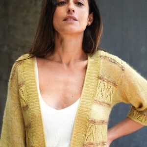 Kit "Moulin Rouge Cardigan" Pope Vergara - Merino Land