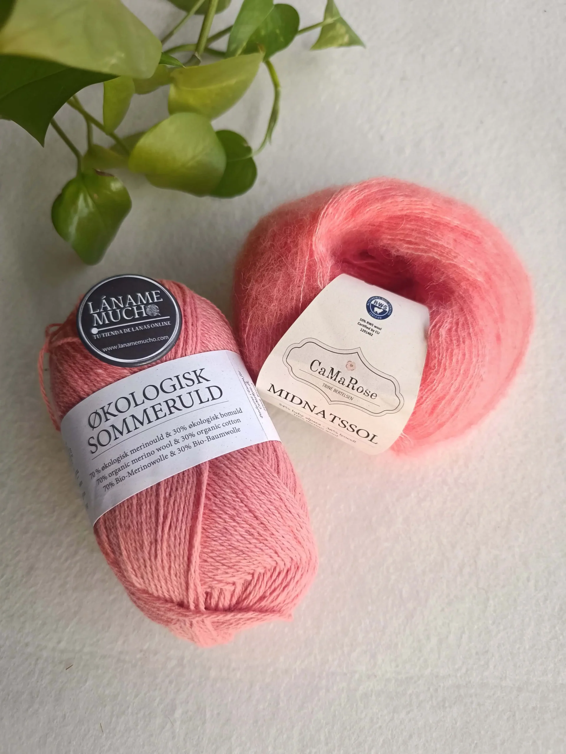 Kit "Moulin Rouge Cardigan" Pope Vergara - Okologisk Sommeruld - Imagen 5