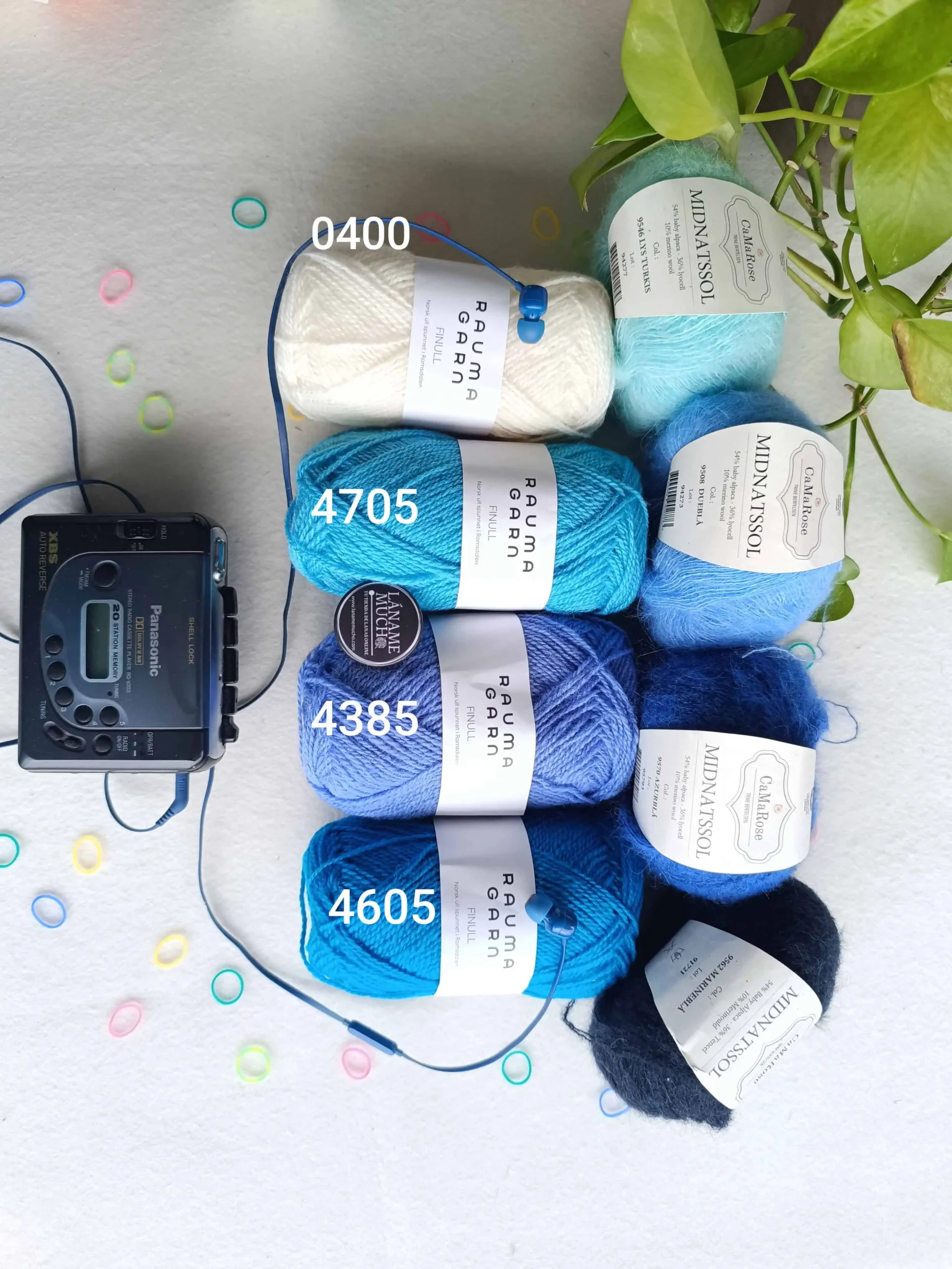 Kits MKAL MUSIKAL Stephen West 2025 - Finull - Azules