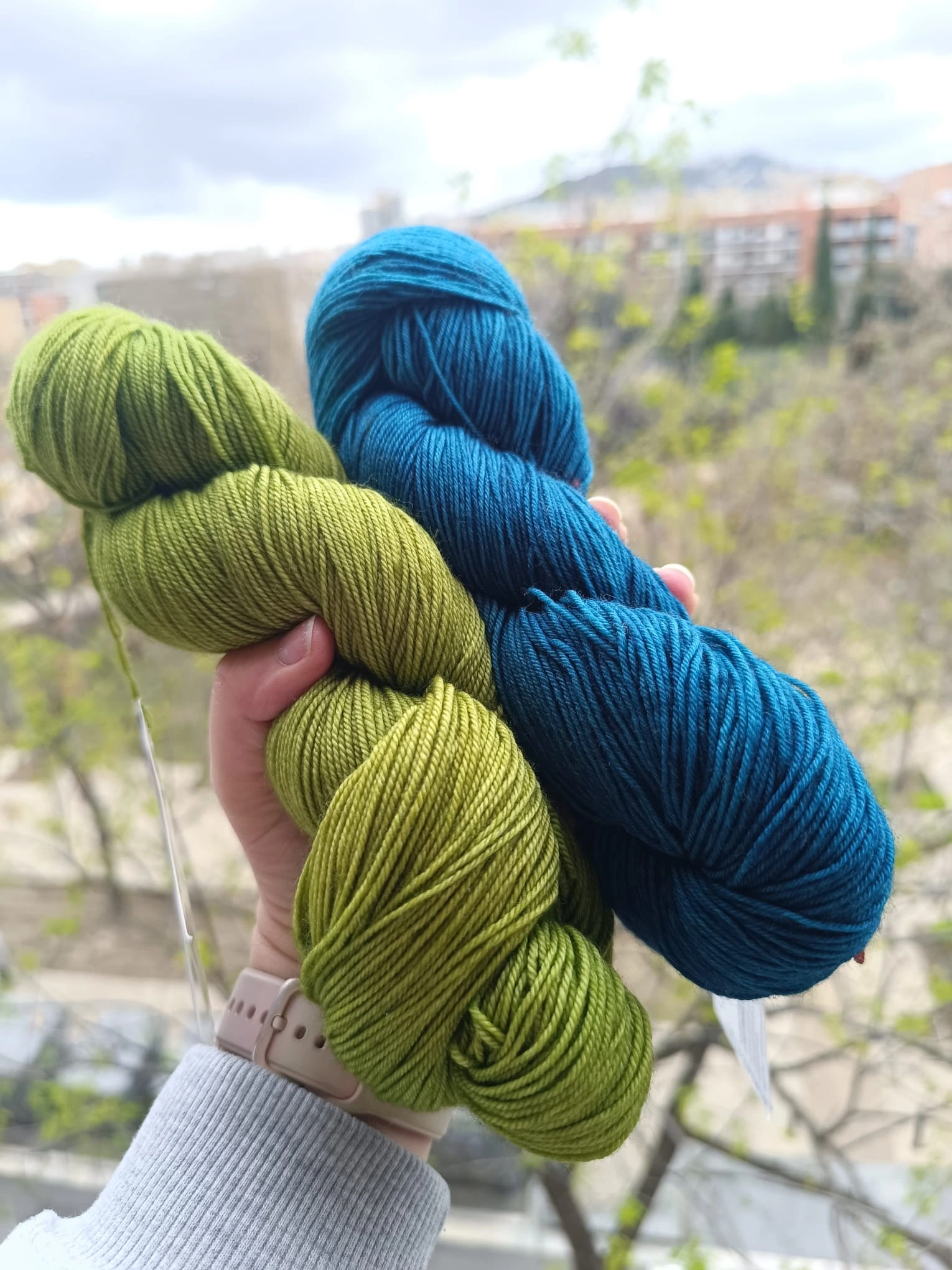 Kit Orienta Shawl – Lanas Malabrigo Sock y Ultimate Sock para el KAL 2026 - Imagen 8