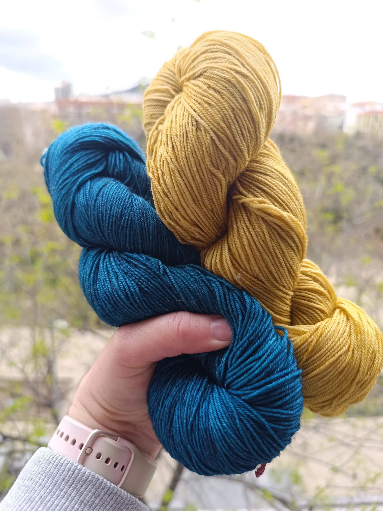 Kit Orienta Shawl – Lanas Malabrigo Sock y Ultimate Sock para el KAL 2026 - Imagen 10