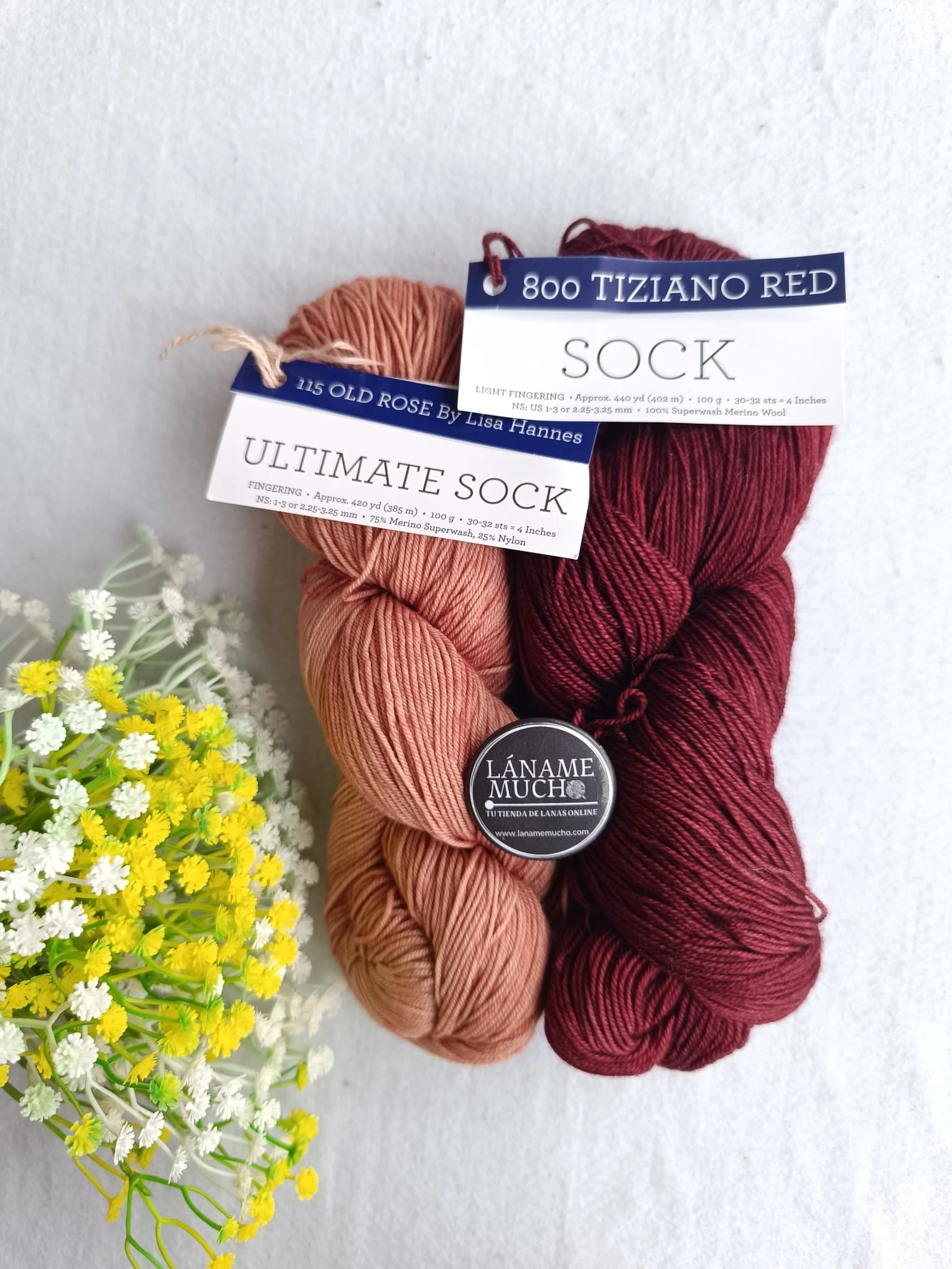 Kit Orienta Shawl – Lanas Malabrigo Sock y Ultimate Sock para el KAL 2026 - Imagen 6