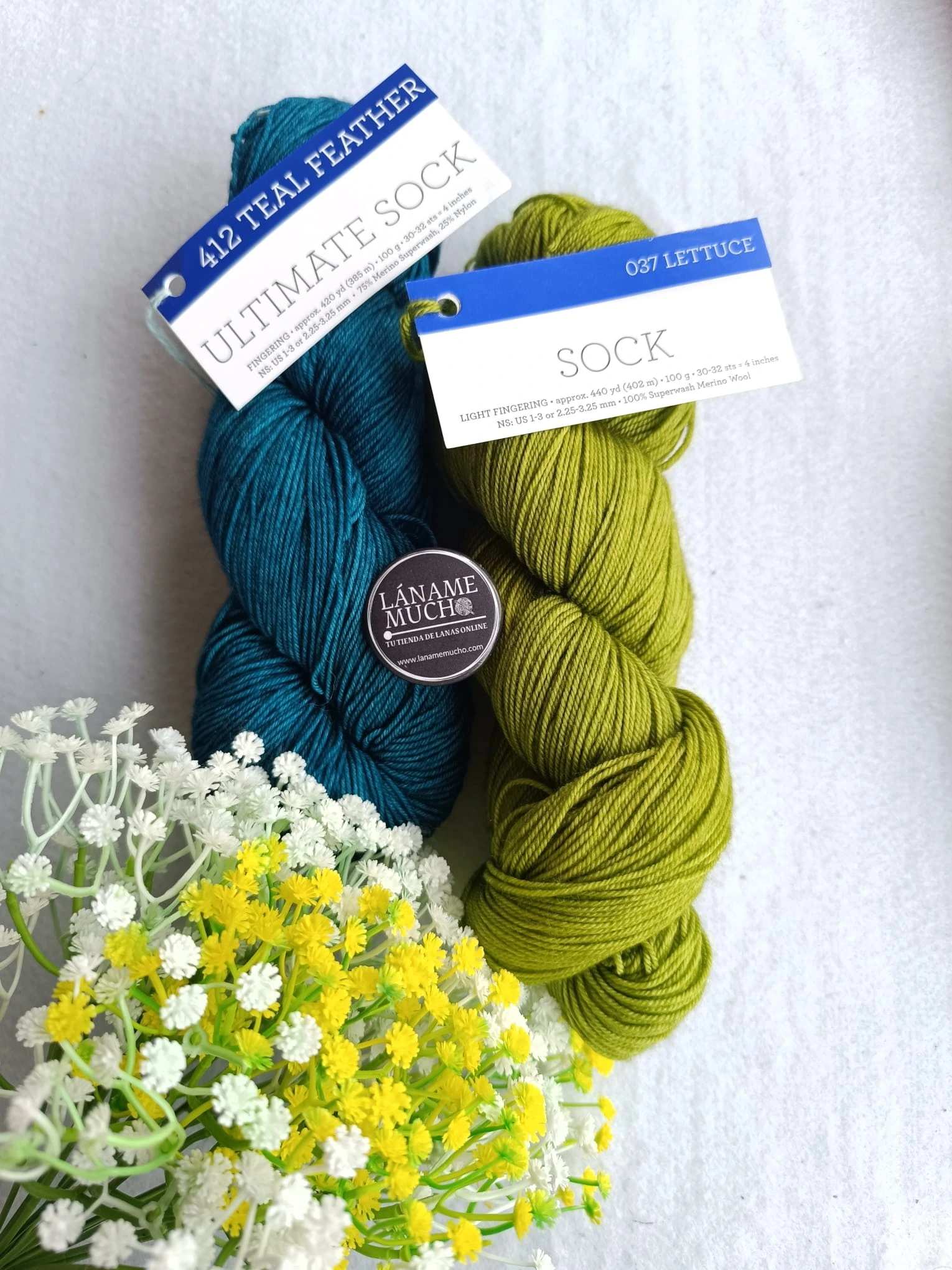 Kit Orienta Shawl – Lanas Malabrigo Sock y Ultimate Sock para el KAL 2026 - Imagen 5