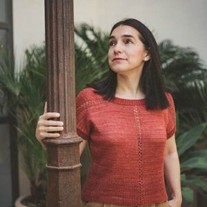 Kit "Lidia Tee" de Juana Román - Okologisk Pimabomuld