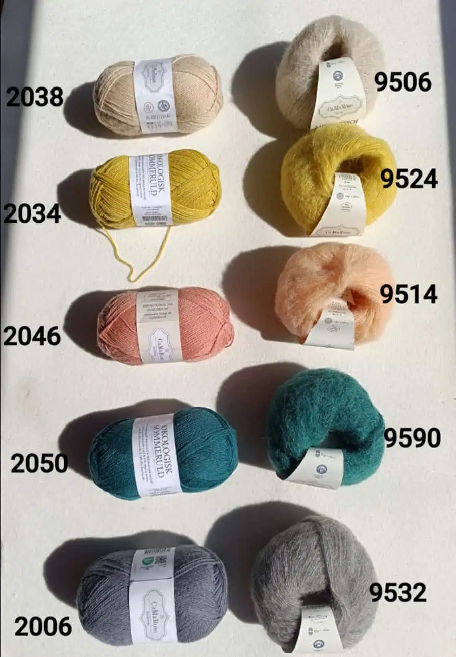 Kit "Llume" Belén Fernández - Okologisk Sommeruld y Midnatssol - Imagen 3