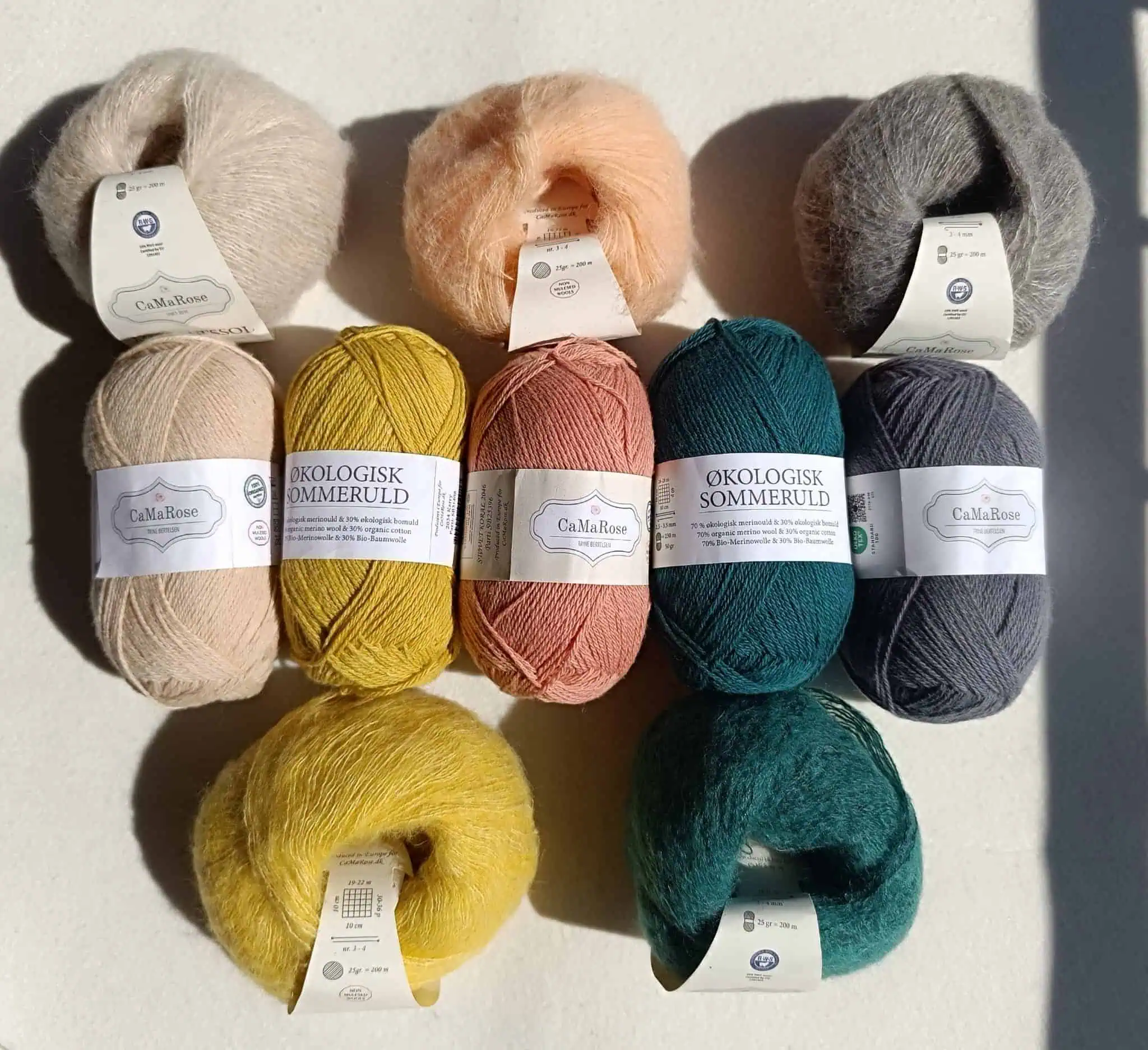 Kit "Llume" Belén Fernández - Okologisk Sommeruld y Midnatssol - Imagen 5