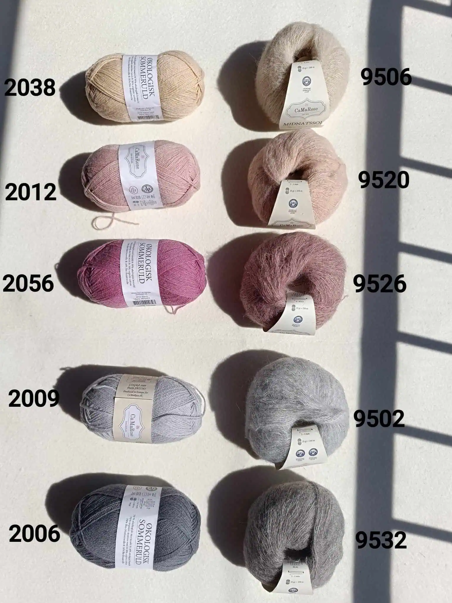 Kit "Llume" Belén Fernández - Okologisk Sommeruld y Midnatssol - Imagen 4